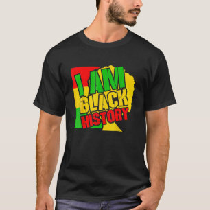 Camiseta La historia negra es historia estadounidense, pero