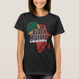 Camiseta La historia negra es historia mundial