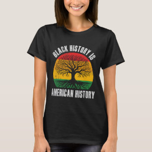 Camiseta La historia negra es la historia americana Bhm raí