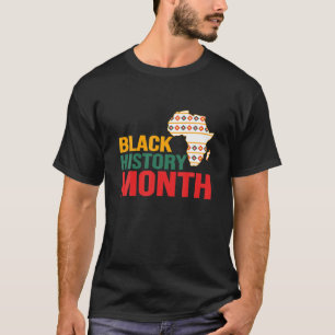 Camiseta La historia negra es la historia de los norteameri