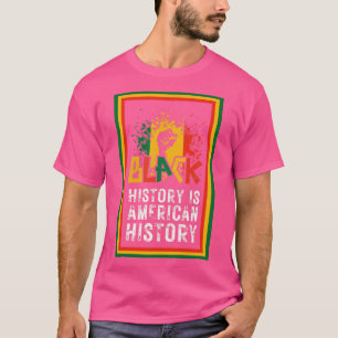 Camiseta La historia negra es la historia estadounidense 3