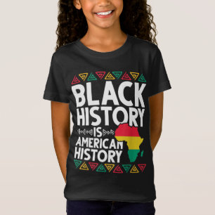 Camiseta La historia negra es la historia estadounidense, r