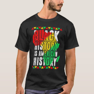 Camiseta La historia negra es la historia norteamericana af
