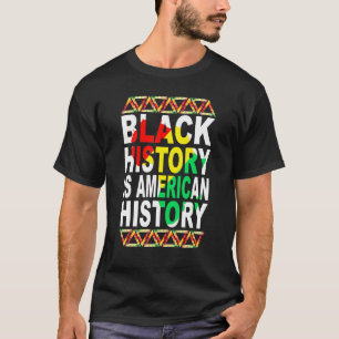 Camiseta La historia negra es la historia norteamericana af
