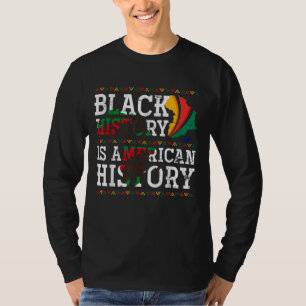 Camiseta La historia negra es la historia norteamericana or