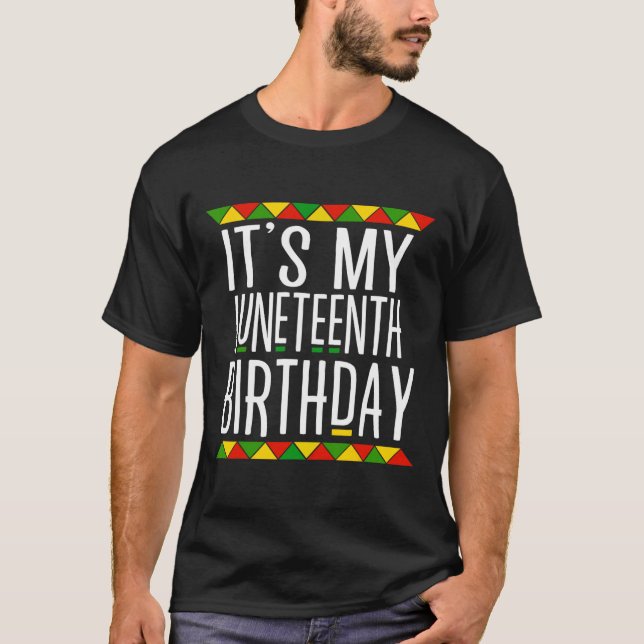Camiseta La historia negra es mi cumpleaños número 10 de ju (Anverso)