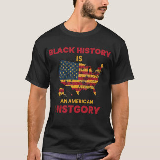 Camiseta La historia negra es una historia estadounidense