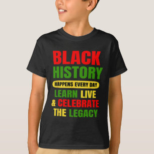 Camiseta La historia negra ocurre todos los días en el Mont