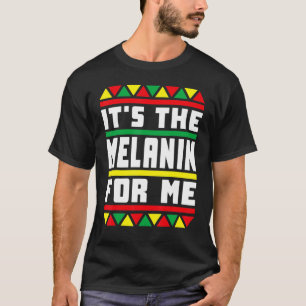 Camiseta La historia negra pijama africana es el melanín pa