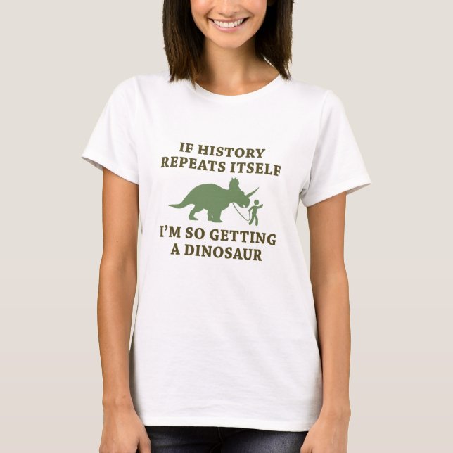 Camiseta La historia se repite (Anverso)
