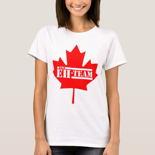 Camiseta La hoja de arce de Canadá (Anverso)