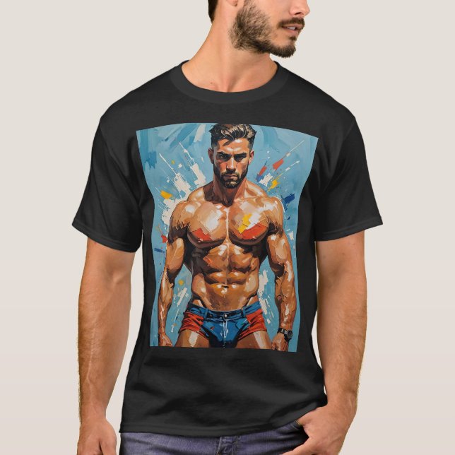 Camiseta La hombría moderna en la sociedad de hoy (Anverso)