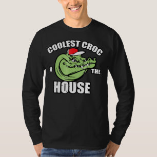 Camiseta La Homicie De Cocodrilos Más Coolada De La Casa