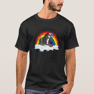 Camiseta La homofobia es el orgullo gay de la bandera arcoi