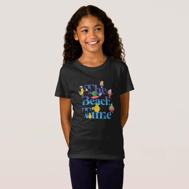 Camiseta La hora de la playa (Anverso completo)