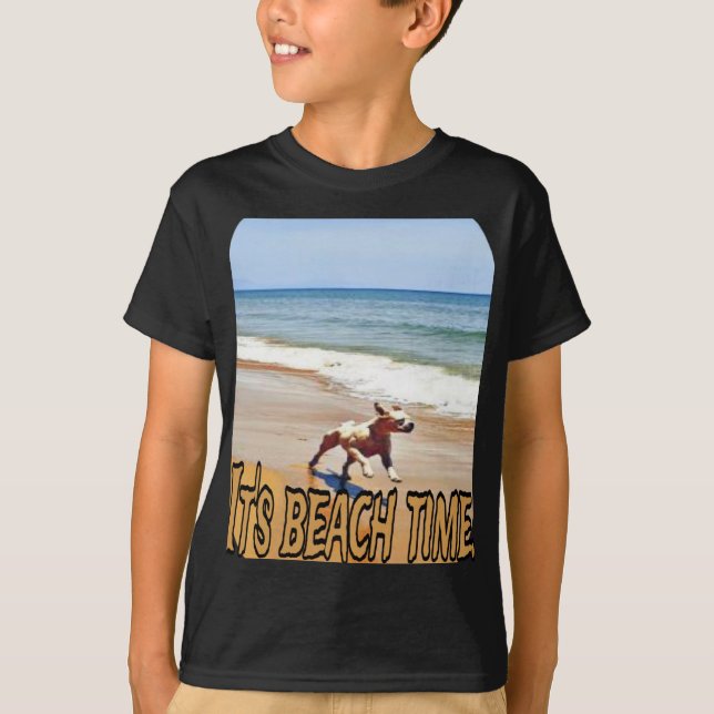 Camiseta La hora de la playa (Anverso)