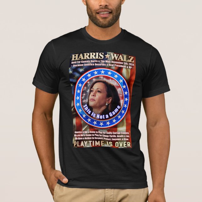 Camiseta La hora de reproducción ha terminado (Anverso)
