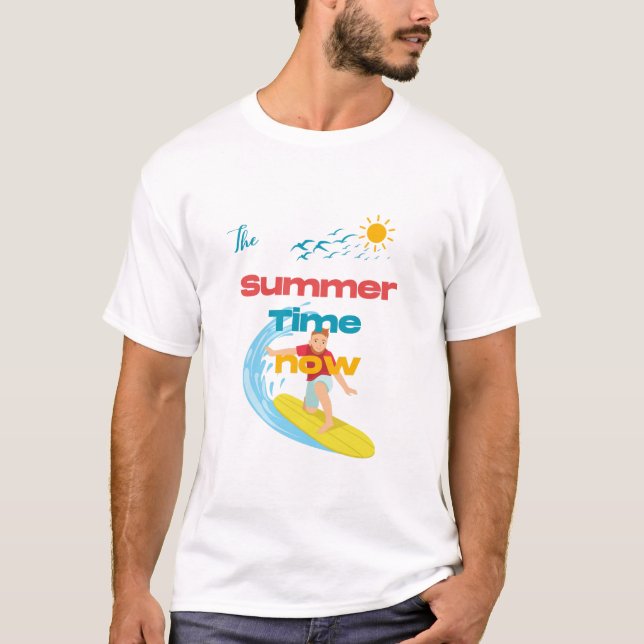 Camiseta La hora del verano ahora (Anverso)