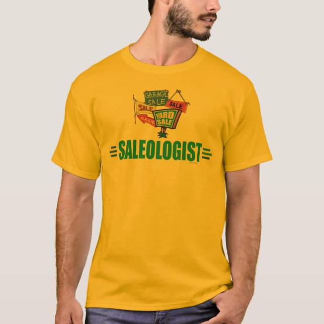 Camiseta La humorística venta de yard (Anverso)