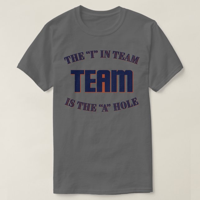 Camiseta La i en equipo (Diseño del anverso)