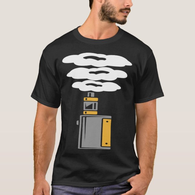 Camiseta La Idea De Hookah Shisha Para Los Hombres Shisha E (Anverso)