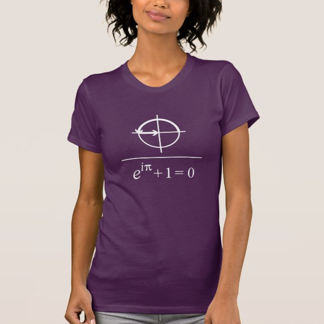 Camiseta La identidad de Euler (Anverso)