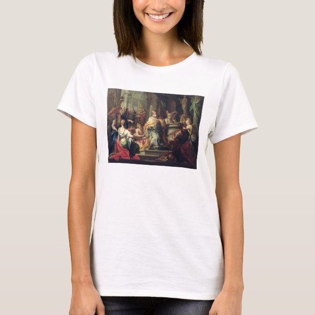 Camiseta La idolatración de Salomón, c.1735 (aceite sobre l (Anverso)