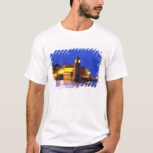 Camiseta La iglesia Eglise Notre Dame des Anges, nuestra da (Anverso)
