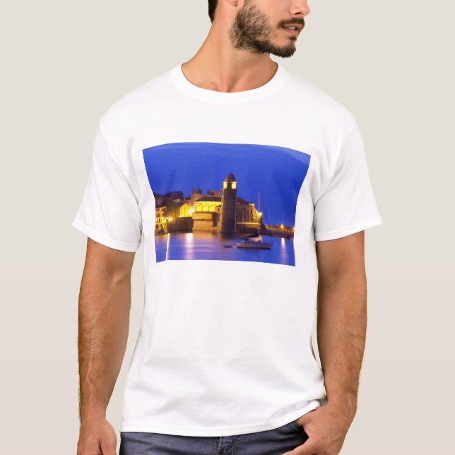 Camiseta La iglesia Eglise Notre Dame des Anges, nuestra da (Anverso)