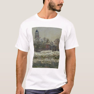 Camiseta La iglesia en Vetheuil, 1879