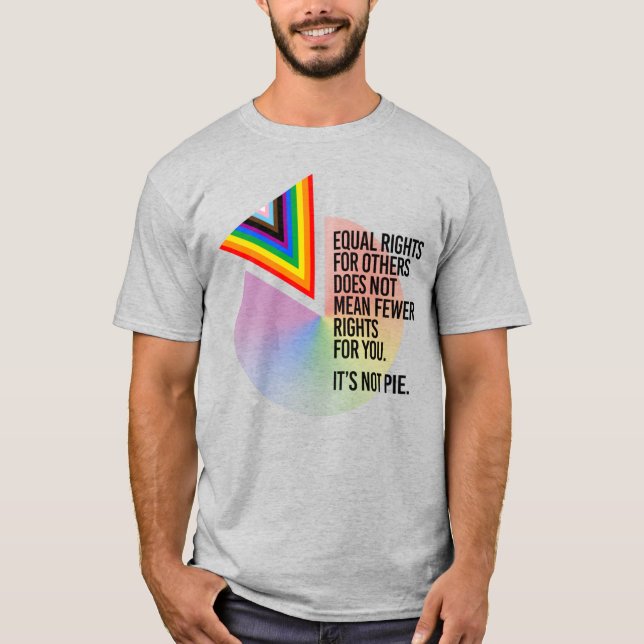 Camiseta La igualdad de derechos no es algo inmoral (Anverso)