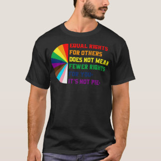 Camiseta La Igualdad De Derechos Para Otros No Significa Me