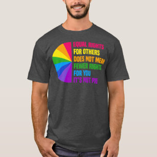 Camiseta La Igualdad De Derechos Para Otros No Significa Me