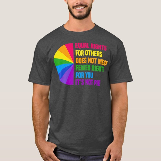 Camiseta La Igualdad De Derechos Para Otros No Significa Me (Anverso)