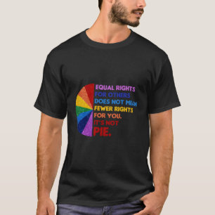 Camiseta La Igualdad De Derechos Para Otros No Significa Me