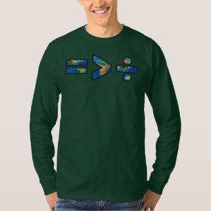 Camiseta La igualdad es mayor que la división