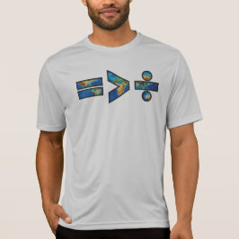 Camiseta La igualdad es mayor que la división