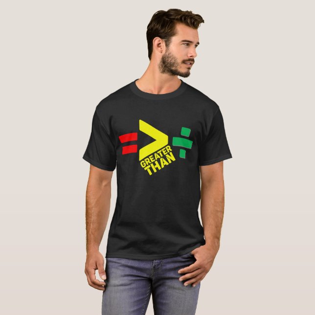 Camiseta La Igualdad Es Mayor Que La División - Historia Ne (Anverso completo)