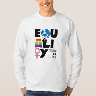 Camiseta La igualdad LGBTQ no lastima a nadie