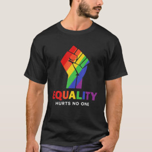 Camiseta La igualdad no lastima a nadie LGBT, el aliado LGB