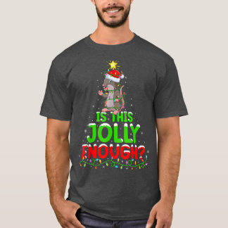 Camiseta La Iluminación De Navidad Es Un Navidad De Ratas S