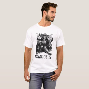 Camiseta La ilustración del diablo personificado Asmodeo