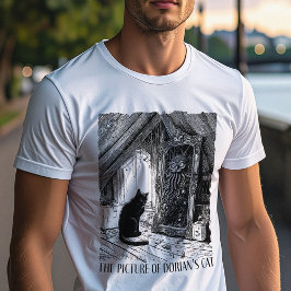 Camiseta La imagen del gato de Dorian