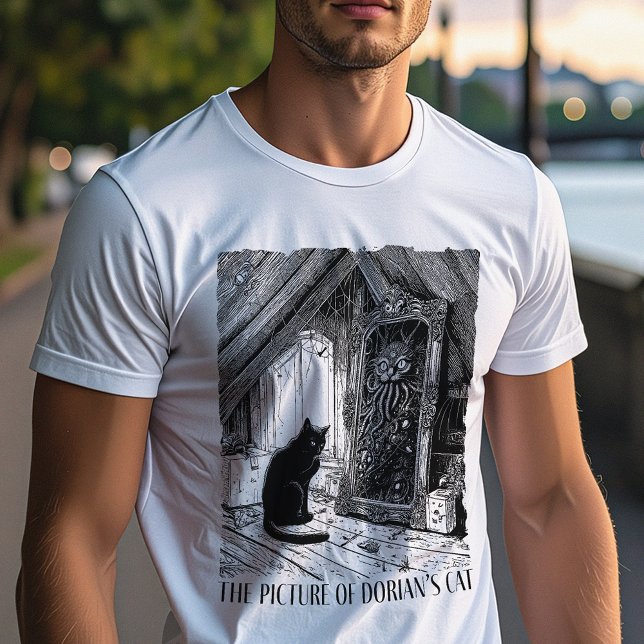 Camiseta La imagen del gato de Dorian (Subido por el creador)
