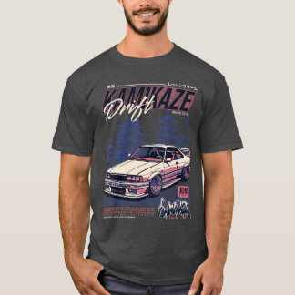 Camiseta La imagen japonesa del JDM japonés retro de Guay e