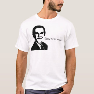 Camiseta ¿La imagen y la cita de George Bush, "necesitan un