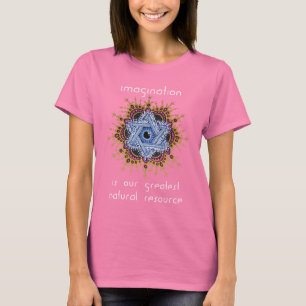Camiseta "La imaginación es nuestro mayor recurso natural"