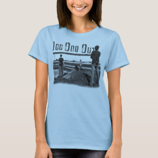 Camiseta La impar las mujeres hacia fuera junta con te