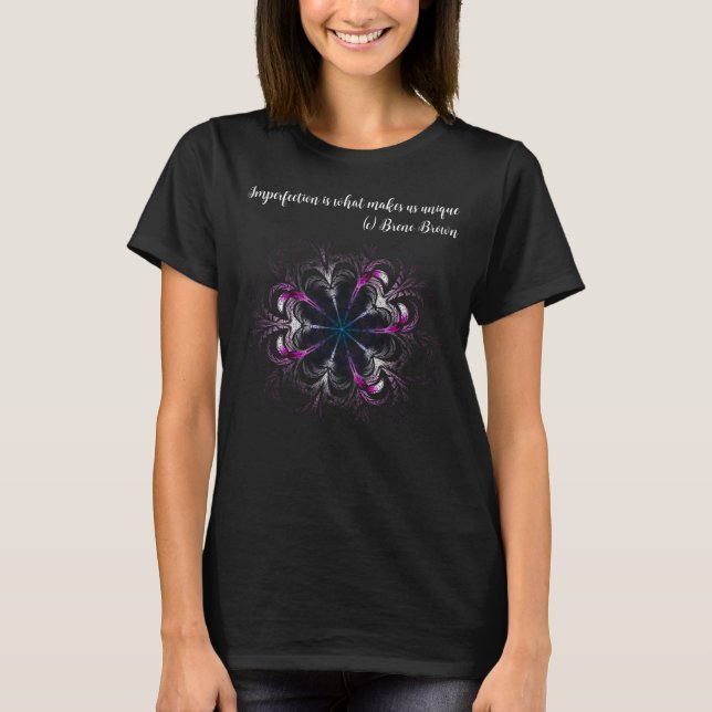 Camiseta La imperfección es lo que nos hace únicos (Anverso)