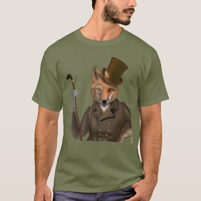 Camiseta La impresión de Bounder Fox (Anverso)